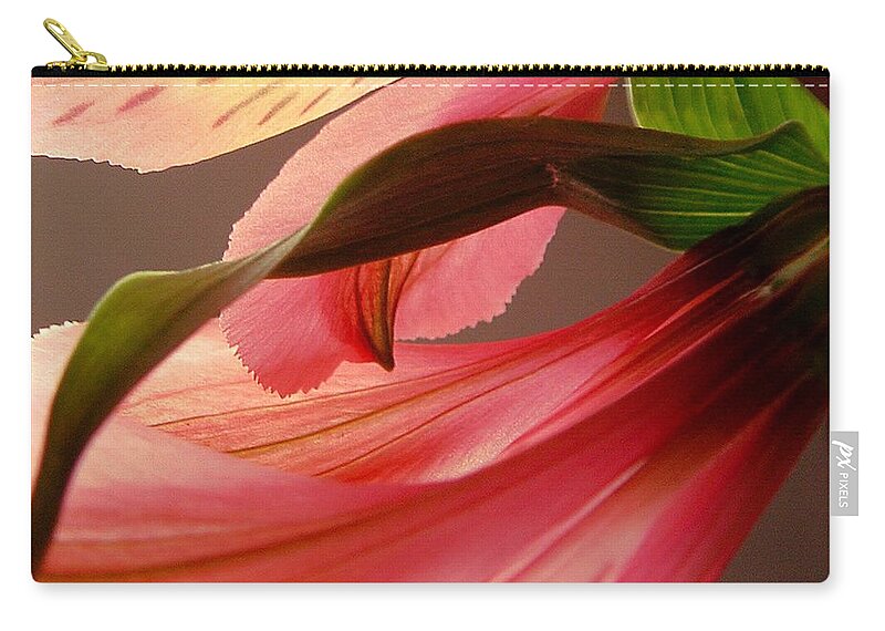 Flower Carry-all Pouch featuring the photograph Flow by Kae Cheatham