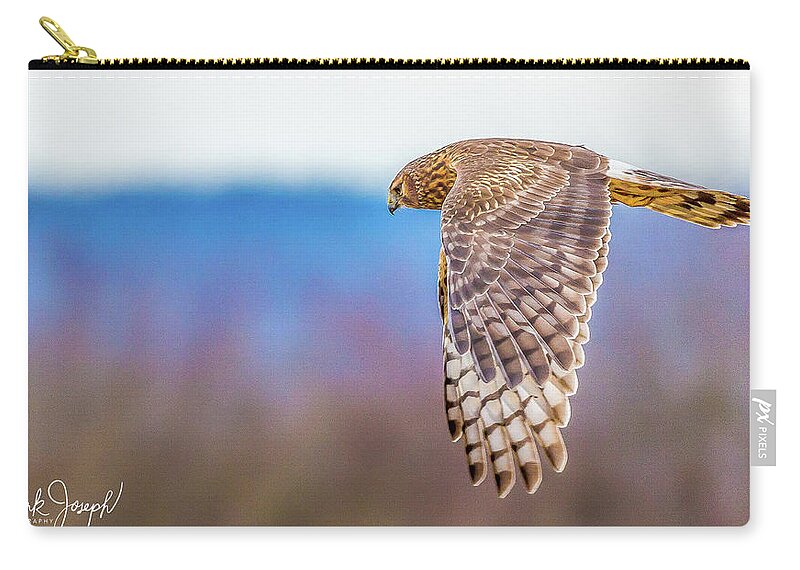 Owl Carry-all Pouch featuring the photograph Flying Owl by Mark Joseph