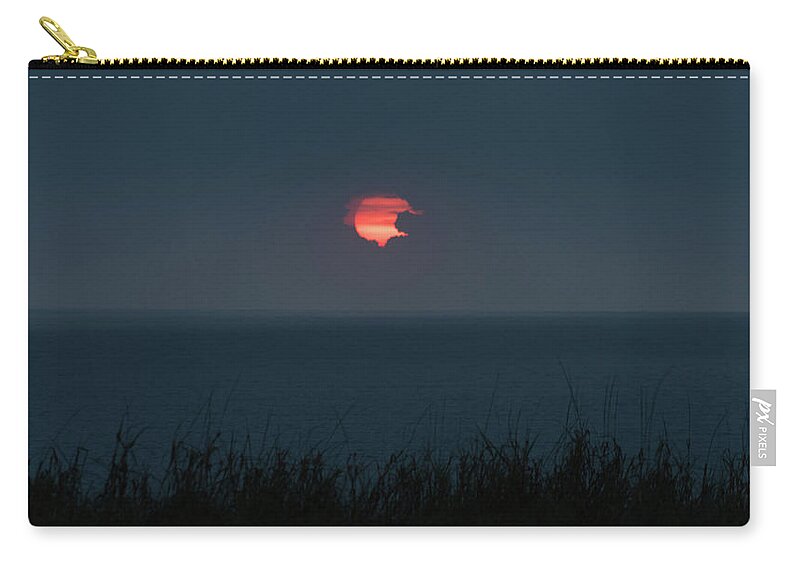 Florida Zip Pouch featuring the photograph Fog Shrouded Sunrise Delray Beach Florida by Lawrence S Richardson Jr