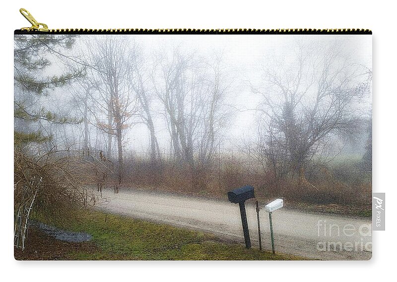 Fog Zip Pouch featuring the photograph Foggy Morning by CHAZ Daugherty