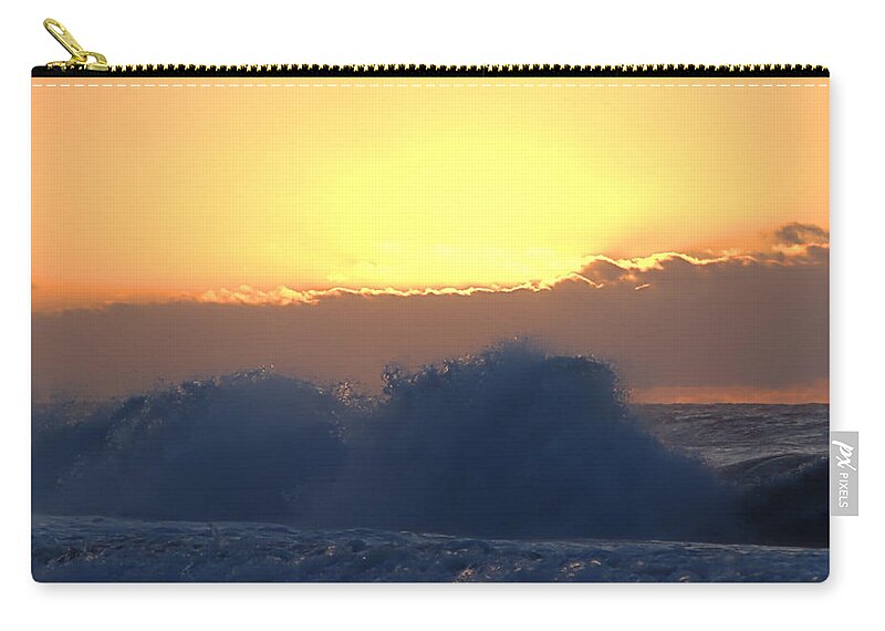 Force Zip Pouch featuring the photograph Force by Newwwman