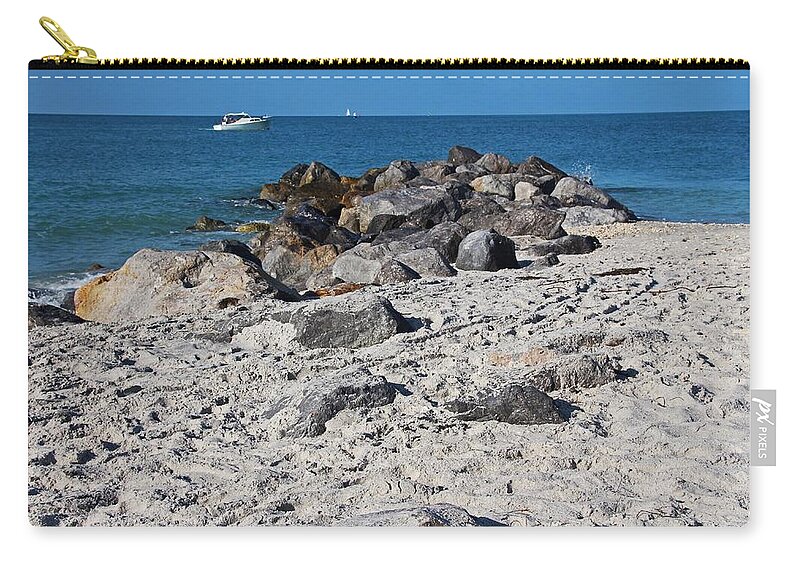 Boca Grande Zip Pouch featuring the photograph Forgive the Past by Michiale Schneider