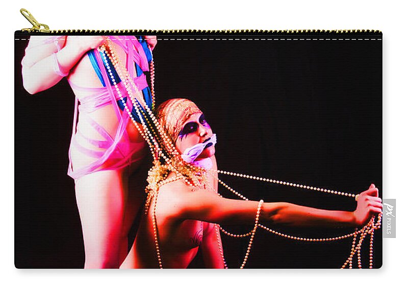 Fetish Photographs Zip Pouch featuring the photograph Free me by Robert WK Clark