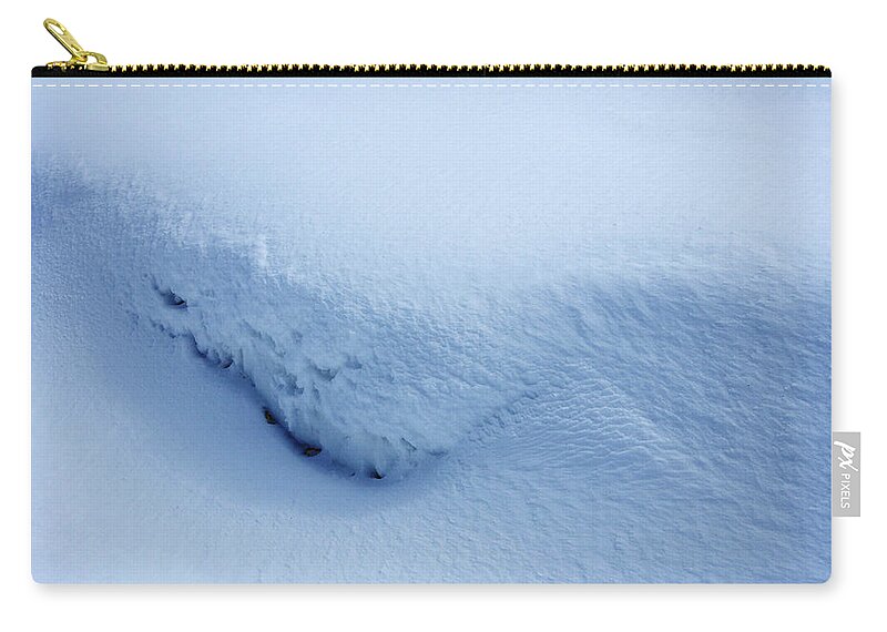 Snow Zip Pouch featuring the photograph Fresh by Jacklyn Duryea Fraizer
