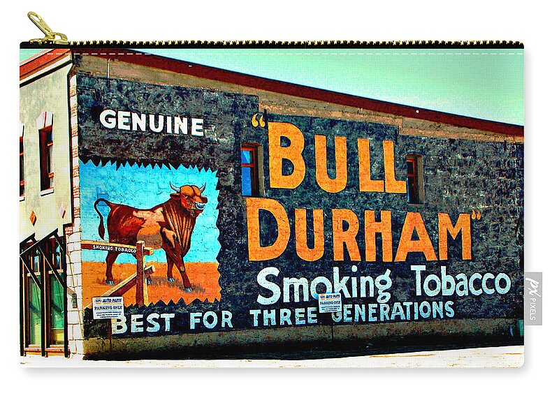 Building Zip Pouch featuring the photograph From Days Gone By by Bob Johnson