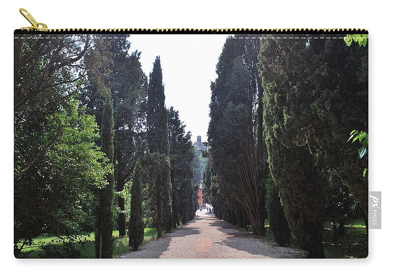 Solferino Zip Pouch featuring the photograph From San Pietro by Fabio Caironi