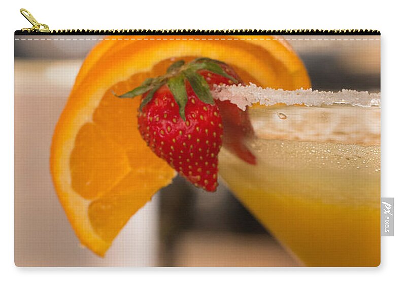Cocktail Zip Pouch featuring the photograph Fruity Cocktail by Amanda Mohler