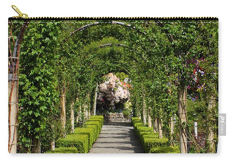 Garden Arbor Path Carry All Pouch For Sale By Carol Groenen