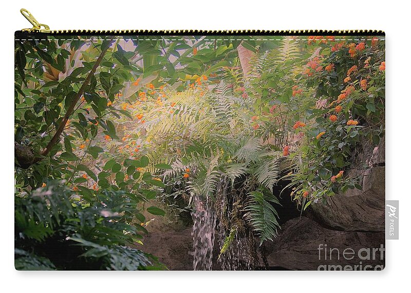 Gardens Zip Pouch featuring the photograph Garden beauty1 by Merle Grenz