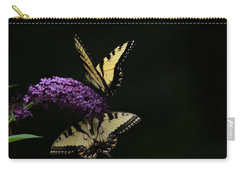 Butterfly Carry-all Pouch featuring the photograph Garden of Eden by Carolyn Mickulas