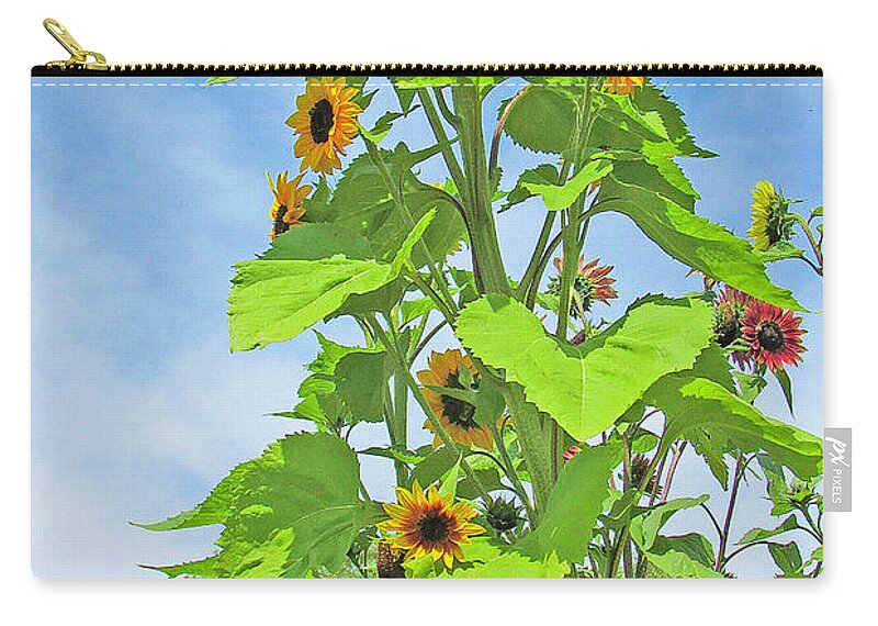 Flower Carry-all Pouch featuring the photograph Garden Splendor by Joyce Creswell