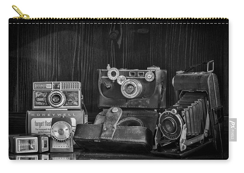 Camera Zip Pouch featuring the photograph Gathering Dust I by Heather Applegate