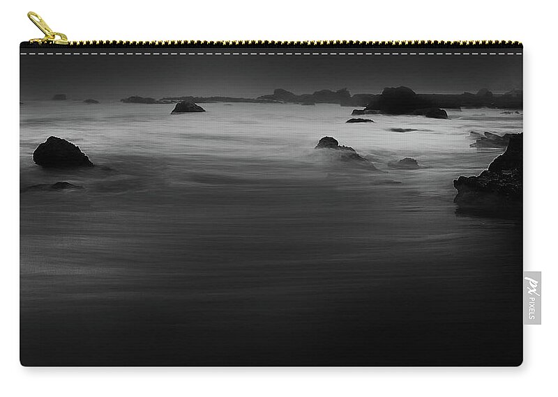 Crystalcove Zip Pouch featuring the photograph Gentle Surge by Denise Dube
