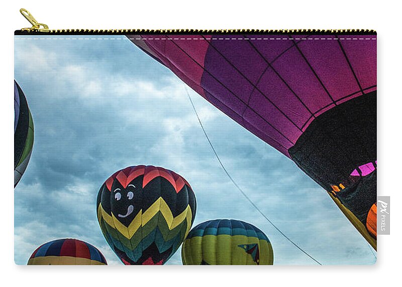 Franklin County Photographer Zip Pouch featuring the photograph Getting Ready for Flight II by Alana Ranney