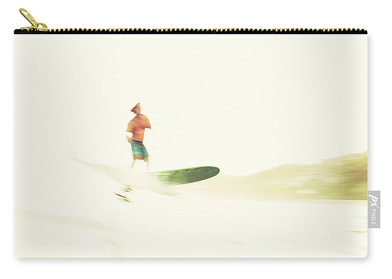 Surfing Carry-all Pouch featuring the photograph Ghost Rider by Nik West