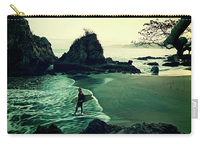 Surfing Carry-all Pouch featuring the photograph Go Your Own Way by Nik West