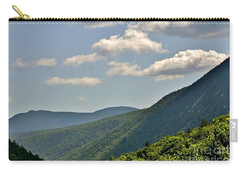 Landscape Zip Pouch featuring the photograph God's Country by Barbara S Nickerson