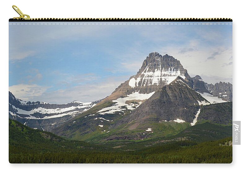 Mt. Wilbur Zip Pouch featuring the photograph God's Country by Whispering Peaks Photography