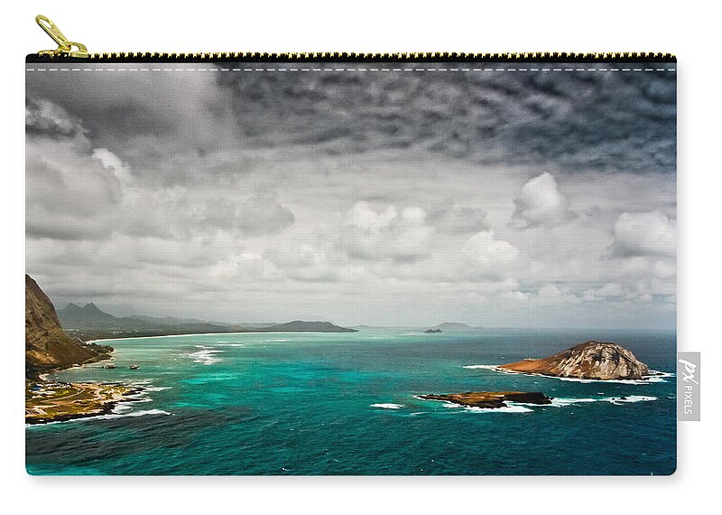 Going Coastal Zip Pouch featuring the photograph Going Coastal by Mitch Shindelbower