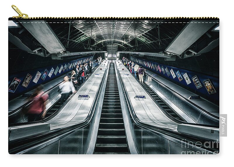 Kremsdorf Carry-all Pouch featuring the photograph Going Underground by Evelina Kremsdorf