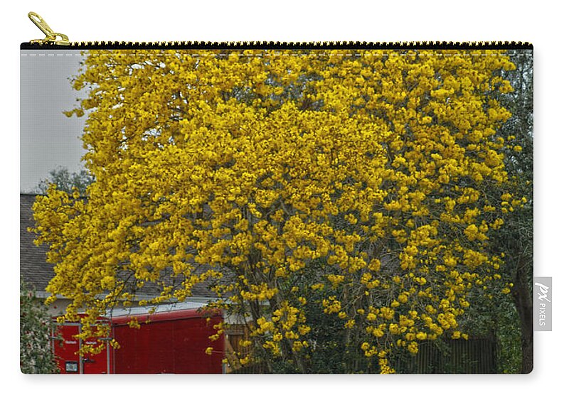 Golden Zip Pouch featuring the photograph Golden by Chauncy Holmes