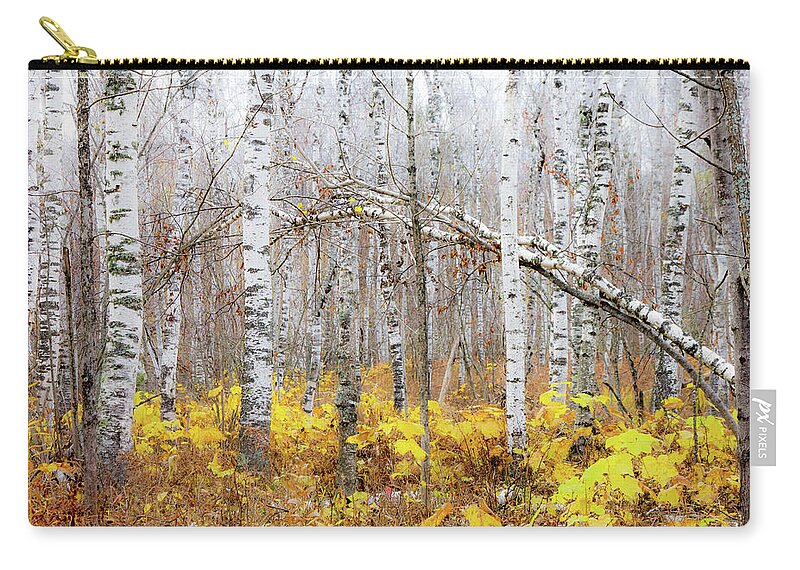 Golden Slumbers Zip Pouch featuring the photograph Golden Slumbers by Mary Amerman