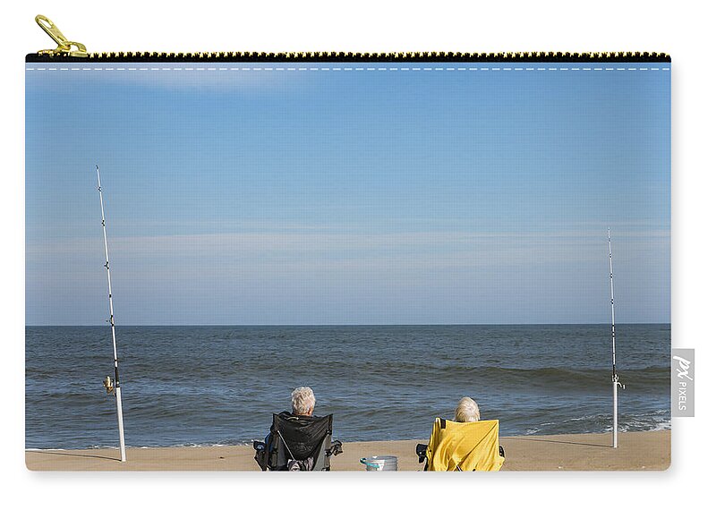 Couple Zip Pouch featuring the photograph Golden Years by David Kay