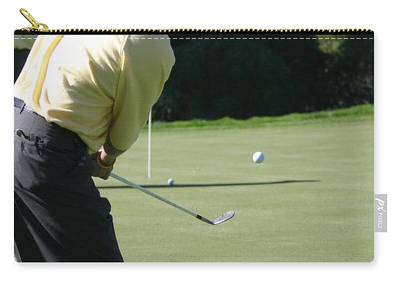 Golf Zip Pouch featuring the photograph Golf Stephen Ames by Chuck Kuhn