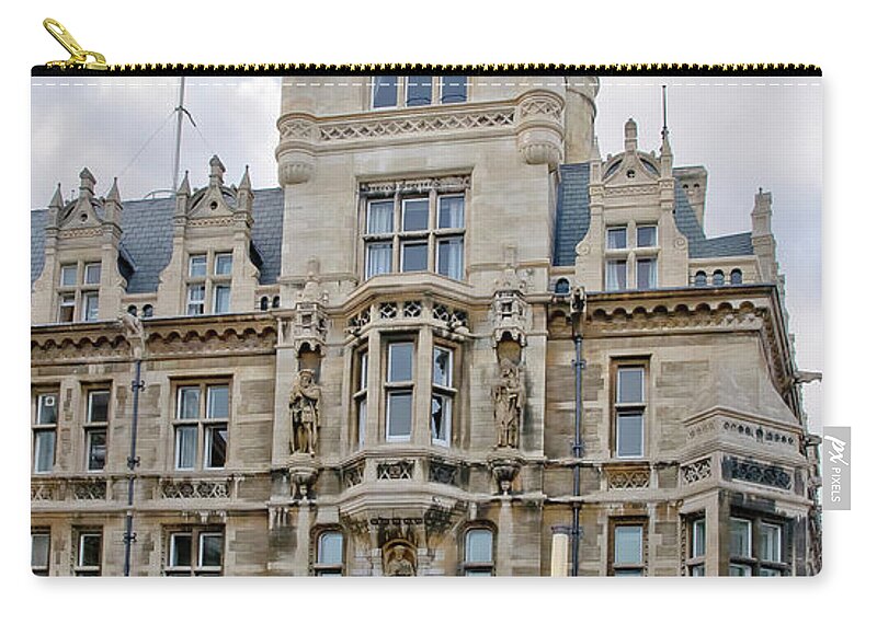 Gonville And Caius College Carry-all Pouch featuring the photograph Gonville and Caius College. Cambridge. by Elena Perelman
