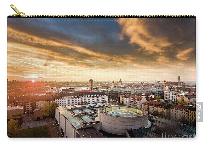 Bavaria Carry-all Pouch featuring the photograph Good morning Munich by Hannes Cmarits