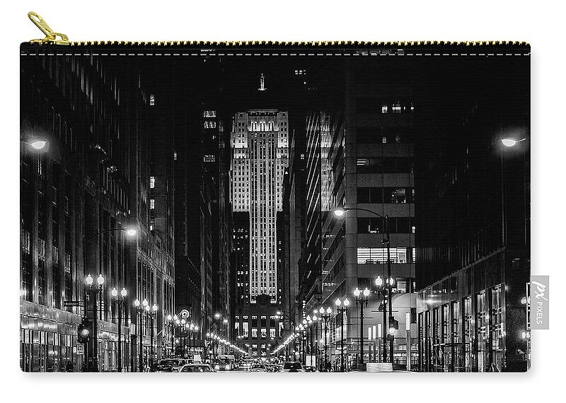 Chicago Board Of Trade Carry-all Pouch featuring the photograph Gotham by John Roach