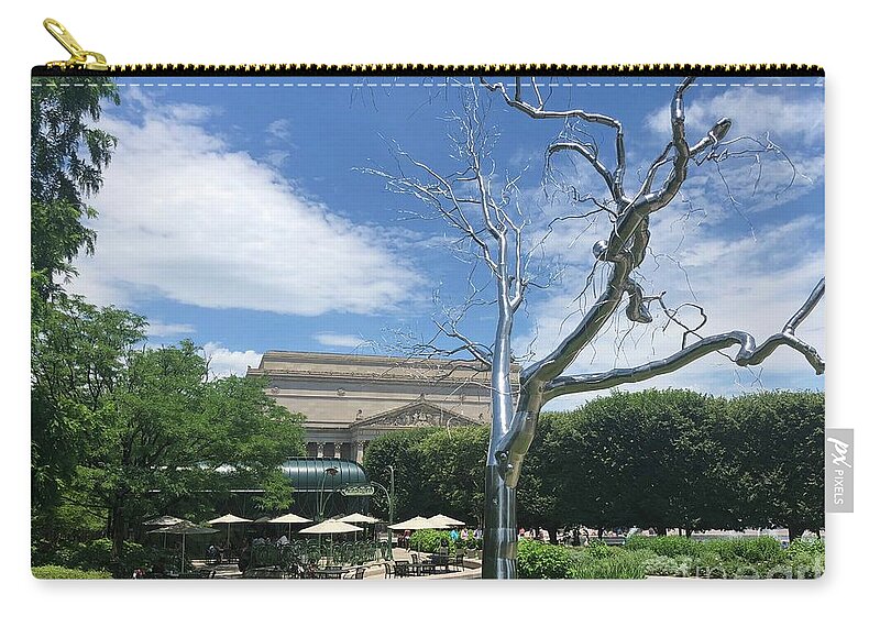 Tree Zip Pouch featuring the photograph Graft by Flavia Westerwelle