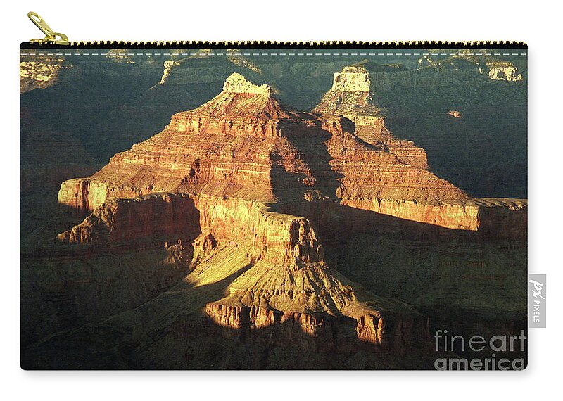 Grand Canyon Zip Pouch featuring the photograph Grand Canyon 2 by Ron Long