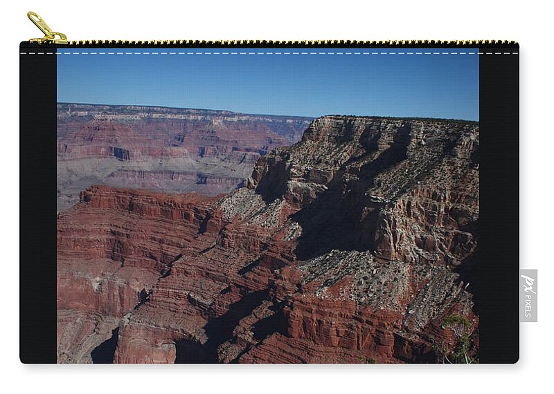 Grand Canyon National Park Landscape Zip Pouch featuring the photograph Grand Canyon by Barbara Smith-Baker