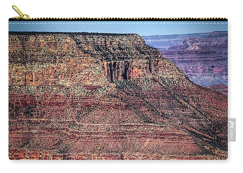 Arizona Zip Pouch featuring the photograph Grand Canyon Views No. 7 by Roger Passman