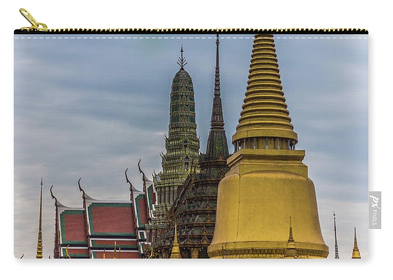 Palace Zip Pouch featuring the photograph Grand Palace 01 by Jijo George