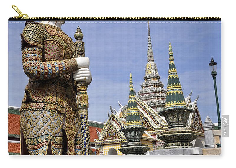 Grand Palace Zip Pouch featuring the photograph Grand Palace 12 by Andrew Dinh