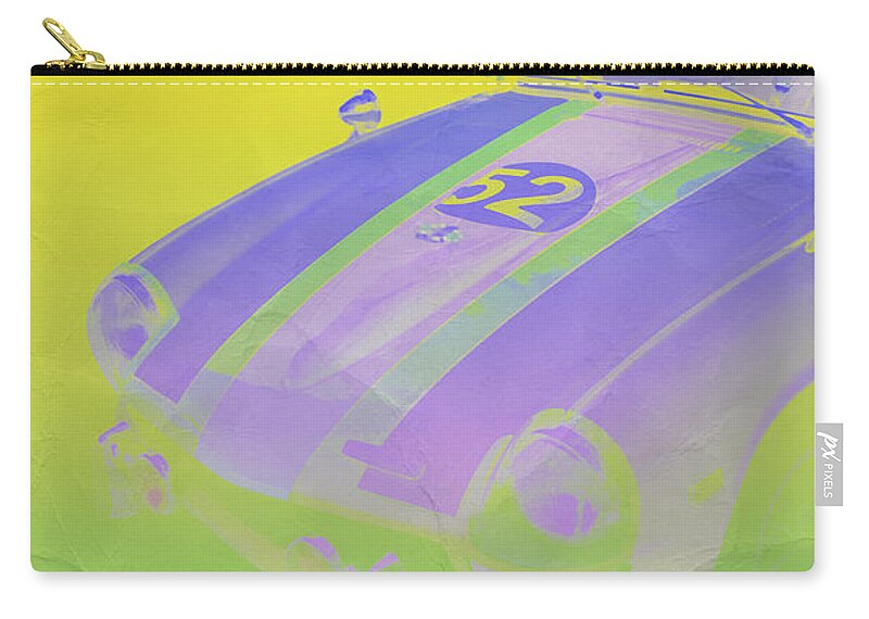 Vintage Zip Pouch featuring the photograph Grand Prix of Cuba Rally Poster by Edward Fielding