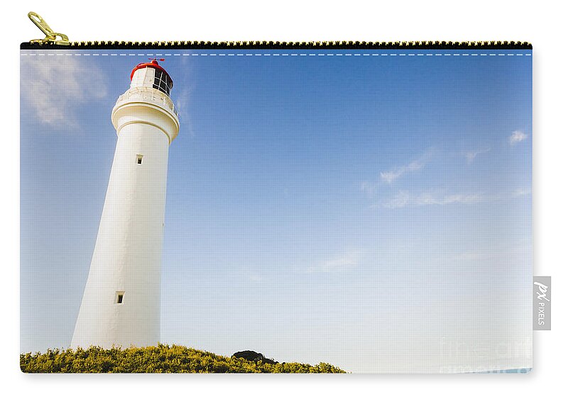 Great Zip Pouch featuring the photograph Great Ocean Road Lighthouse by Jorgo Photography