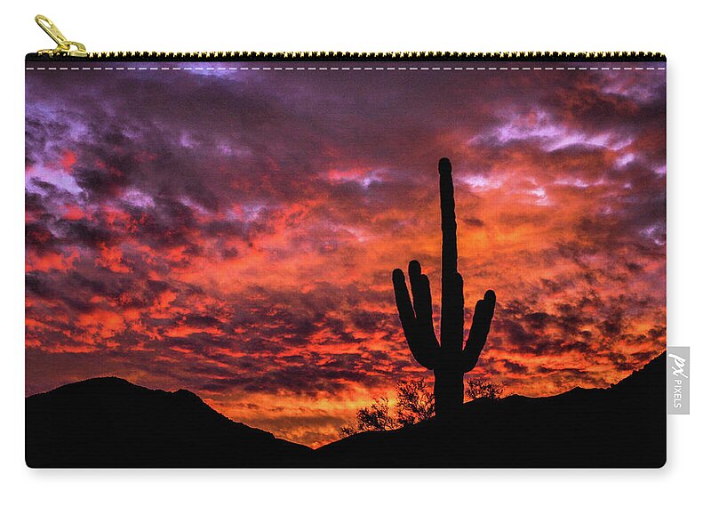 Scottsdale Az Zip Pouch featuring the photograph Greater Scottsdale Arizona by Kyle Findley