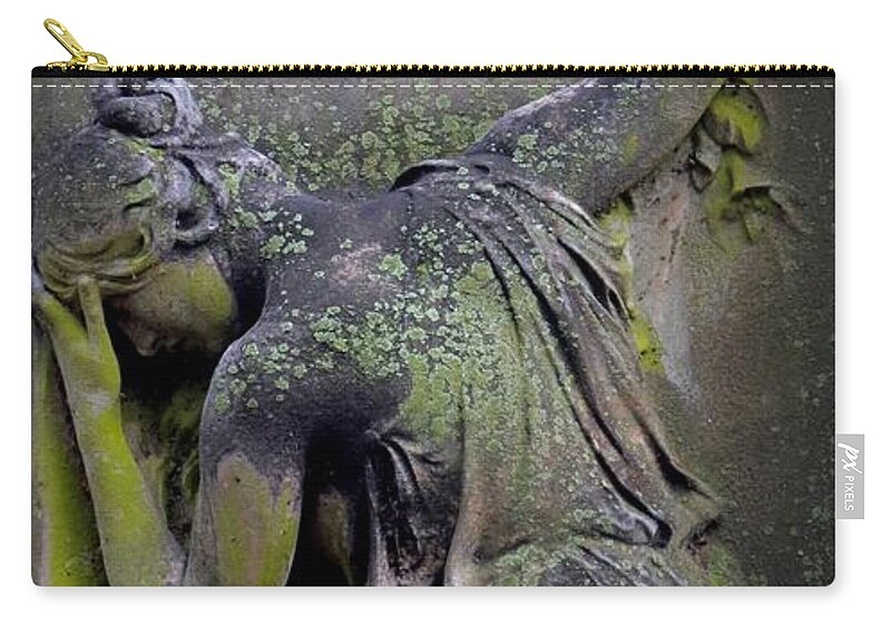 Grief Zip Pouch featuring the photograph Grief by Gia Marie Houck