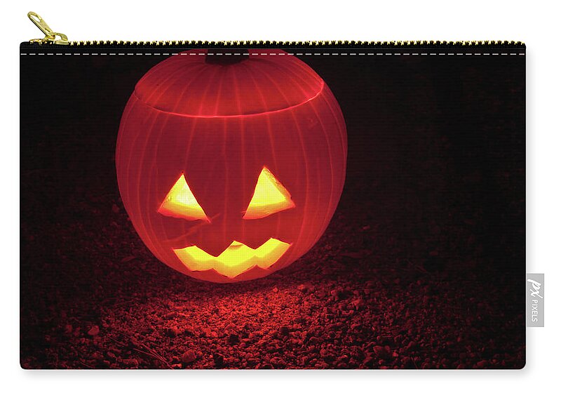 Halloween Zip Pouch featuring the photograph Halloween by Jarmo Honkanen