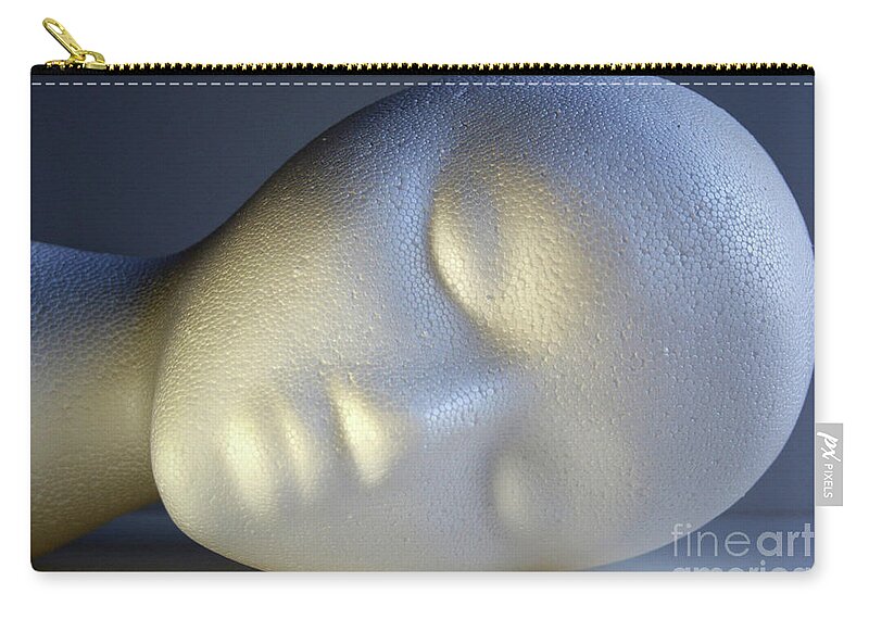 Concept Zip Pouch featuring the photograph Head Down by Dan Holm