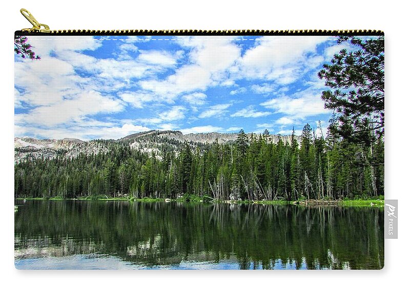 Sky Zip Pouch featuring the photograph Heavenly by Marilyn Diaz