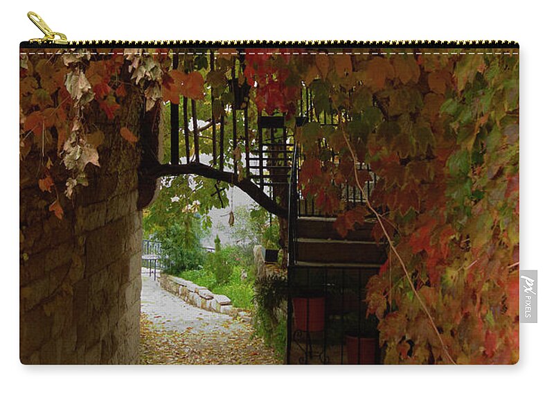 Marc Nader Photo Art Zip Pouch featuring the photograph Heaven's Gate by Marc Nader