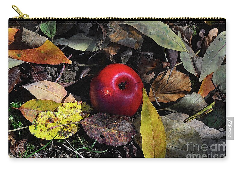 Diane Berry Zip Pouch featuring the photograph Hidden Temptation by Diane E Berry