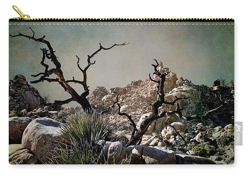 Tree Zip Pouch featuring the photograph Hidden Valley by Sandra Selle Rodriguez