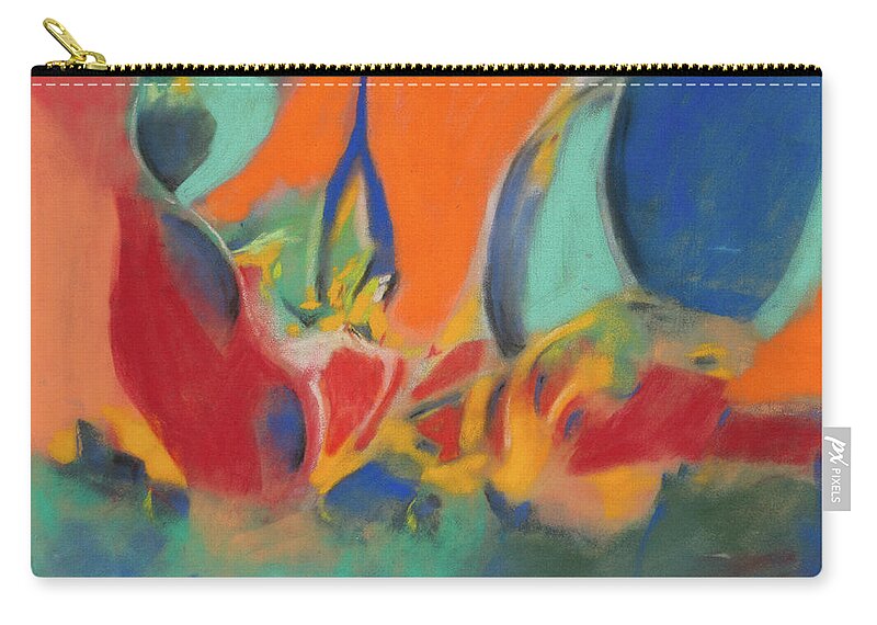 Painting Zip Pouch featuring the painting High Seas by Lee Beuther