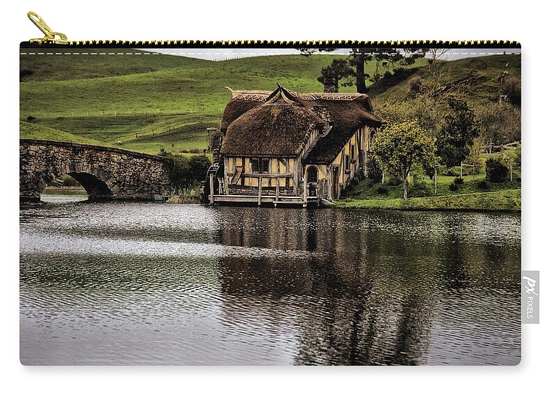Photograph Carry-all Pouch featuring the photograph Hobbit Mill by Richard Gehlbach