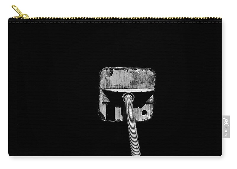Newel Hunter Zip Pouch featuring the photograph Holding up the night by Newel Hunter